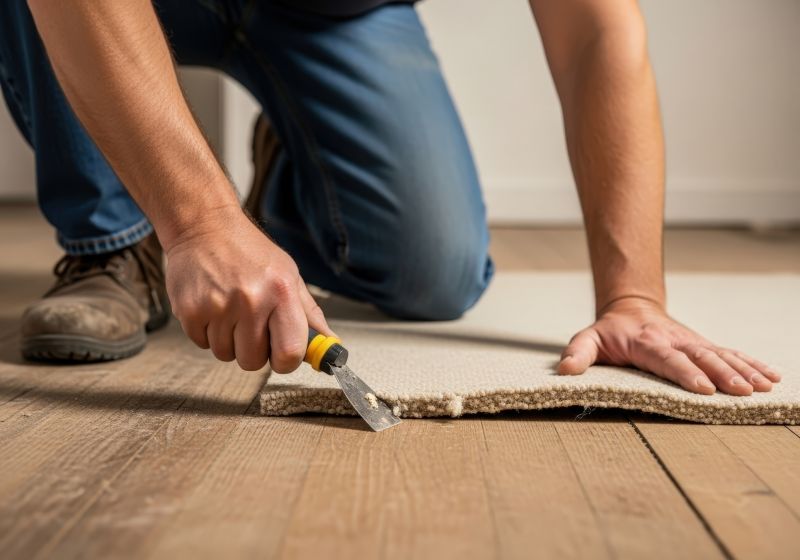 Doorway Carpet Repair in Olathe, KS