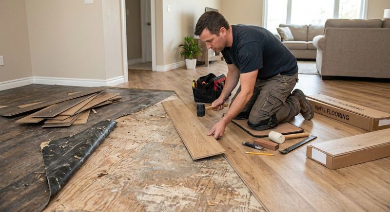 Linoleum Flooring Replacement in Boulder, CO